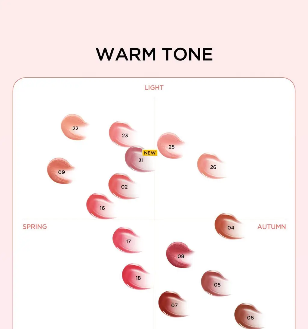 [NEW] 티르티르 워터리즘 글로우 미니 틴트 1.8g 30종 상세페이지 37